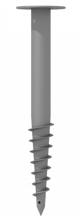 Винтовая свая. Горячий цинк - СВМ-F 76 (3) - 1500